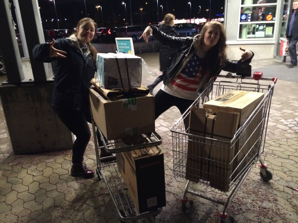 February 19th of 2014, my friends and I just picked up my PC components from the nearest postal office.